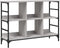 vidaXL - Dressoir - 102x32x73,5 - cm - bewerkt - hout - grijs - sonoma - eikenkleurig