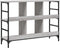 vidaXL - Dressoir - 102x32x73,5 - cm - bewerkt - hout - grijs - sonoma - eikenkleurig
