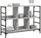 vidaXL - Dressoir - 102x32x73,5 - cm - bewerkt - hout - grijs - sonoma - eikenkleurig