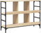 vidaXL - Dressoir - 102x32x73,5 - cm - bewerkt - hout - sonoma - eikenkleurig