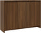 vidaXL - Dressoir - 102x33x75 - cm - bewerkt - hout - bruin - eikenkleur