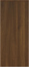 vidaXL - Dressoir - 102x33x75 - cm - bewerkt - hout - bruin - eikenkleur