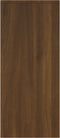 vidaXL - Dressoir - 102x33x75 - cm - bewerkt - hout - bruin - eikenkleur