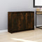 vidaXL - Dressoir - 102x33x75 - cm - bewerkt - hout - gerookt - eikenkleurig