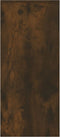 vidaXL - Dressoir - 102x33x75 - cm - bewerkt - hout - gerookt - eikenkleurig