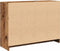 vidaXL - Dressoir - 102x33x75 - cm - bewerkt - hout - oud - houtkleurig