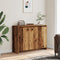 vidaXL - Dressoir - 102x33x75 - cm - bewerkt - hout - oud - houtkleurig
