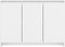 vidaXL - Dressoir - 102x33x75 - cm - bewerkt - hout - wit
