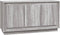 vidaXL - Dressoir - 102x35x55 - cm - bewerkt - hout - grijs - sonoma - eikenkleurig
