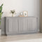 vidaXL - Dressoir - 102x35x55 - cm - bewerkt - hout - grijs - sonoma - eikenkleurig