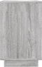 vidaXL - Dressoir - 102x35x55 - cm - bewerkt - hout - grijs - sonoma - eikenkleurig