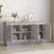 vidaXL - Dressoir - 102x35x55 - cm - bewerkt - hout - grijs - sonoma - eikenkleurig