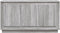 vidaXL - Dressoir - 102x35x55 - cm - bewerkt - hout - grijs - sonoma - eikenkleurig