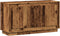 vidaXL - Dressoir - 102x35x55 - cm - bewerkt - hout - oud - houtkleurig