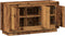 vidaXL - Dressoir - 102x35x55 - cm - bewerkt - hout - oud - houtkleurig