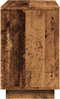 vidaXL - Dressoir - 102x35x55 - cm - bewerkt - hout - oud - houtkleurig