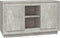 vidaXL - Dressoir - 102x35x60 - cm - bewerkt - hout - betongrijs