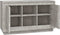 vidaXL - Dressoir - 102x35x60 - cm - bewerkt - hout - betongrijs