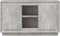 vidaXL - Dressoir - 102x35x60 - cm - bewerkt - hout - betongrijs