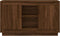 vidaXL - Dressoir - 102x35x60 - cm - bewerkt - hout - bruin - eikenkleur