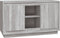 vidaXL - Dressoir - 102x35x60 - cm - bewerkt - hout - grijs - sonoma - eikenkleurig