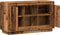 vidaXL - Dressoir - 102x35x60 - cm - bewerkt - hout - oud - houtkleurig