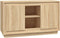 vidaXL - Dressoir - 102x35x60 - cm - bewerkt - hout - sonoma - eikenkleurig