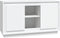 vidaXL - Dressoir - 102x35x60 - cm - bewerkt - hout - wit