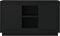 vidaXL - Dressoir - 102x35x60 - cm - bewerkt - hout - zwart