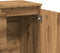 vidaXL - Dressoir - 102x35x70 - cm - bewerkt - hout - artisanaal - eikenkleurig