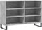 vidaXL - Dressoir - 103,5x35x70 - cm - bewerkt - hout - betongrijs