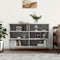 vidaXL - Dressoir - 103,5x35x70 - cm - bewerkt - hout - betongrijs
