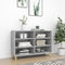 vidaXL - Dressoir - 103,5x35x70 - cm - bewerkt - hout - betongrijs
