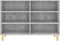 vidaXL - Dressoir - 103,5x35x70 - cm - bewerkt - hout - betongrijs
