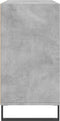vidaXL - Dressoir - 103,5x35x70 - cm - bewerkt - hout - betongrijs