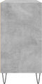 vidaXL - Dressoir - 103,5x35x70 - cm - bewerkt - hout - betongrijs