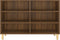 vidaXL - Dressoir - 103,5x35x70 - cm - bewerkt - hout - bruin - eikenkleur