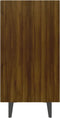 vidaXL - Dressoir - 103,5x35x70 - cm - bewerkt - hout - bruin - eikenkleur