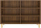vidaXL - Dressoir - 103,5x35x70 - cm - bewerkt - hout - bruin - eikenkleur
