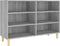 vidaXL - Dressoir - 103,5x35x70 - cm - bewerkt - hout - grijs - sonoma - eikenkleurig