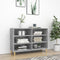 vidaXL - Dressoir - 103,5x35x70 - cm - bewerkt - hout - grijs - sonoma - eikenkleurig