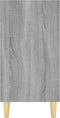 vidaXL - Dressoir - 103,5x35x70 - cm - bewerkt - hout - grijs - sonoma - eikenkleurig