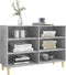vidaXL - Dressoir - 103,5x35x70 - cm - bewerkt - hout - grijs - sonoma - eikenkleurig