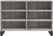 vidaXL - Dressoir - 103,5x35x70 - cm - bewerkt - hout - grijs - sonoma - eikenkleurig