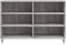 vidaXL - Dressoir - 103,5x35x70 - cm - bewerkt - hout - grijs - sonoma - eikenkleurig