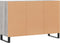vidaXL - Dressoir - 103,5x35x70 - cm - bewerkt - hout - grijs - sonoma - eikenkleurig