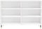 vidaXL - Dressoir - 103,5x35x70 - cm - bewerkt - hout - wit