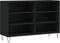 vidaXL - Dressoir - 103,5x35x70 - cm - bewerkt - hout - zwart
