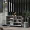 vidaXL - Dressoir - 103,5x35x70 - cm - spaanplaat - betongrijs