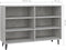 vidaXL - Dressoir - 103,5x35x70 - cm - spaanplaat - betongrijs